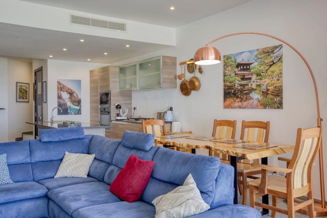 Apartment With Pool-Hosted By Sweetstay Zebbug  Exteriör bild